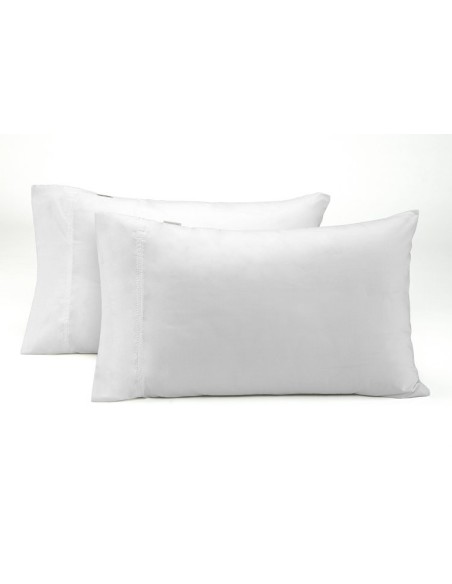 Funda almohada doble pespunte 001-BLANCO