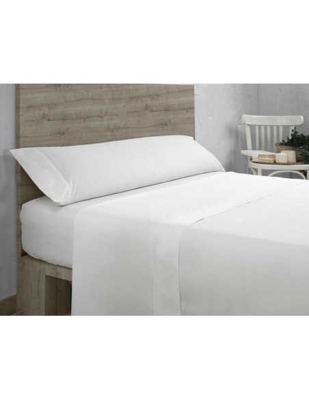 Funda almohada doble pespunte 001-BLANCO