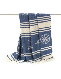 Fouta de algodón reciclado Maca 2