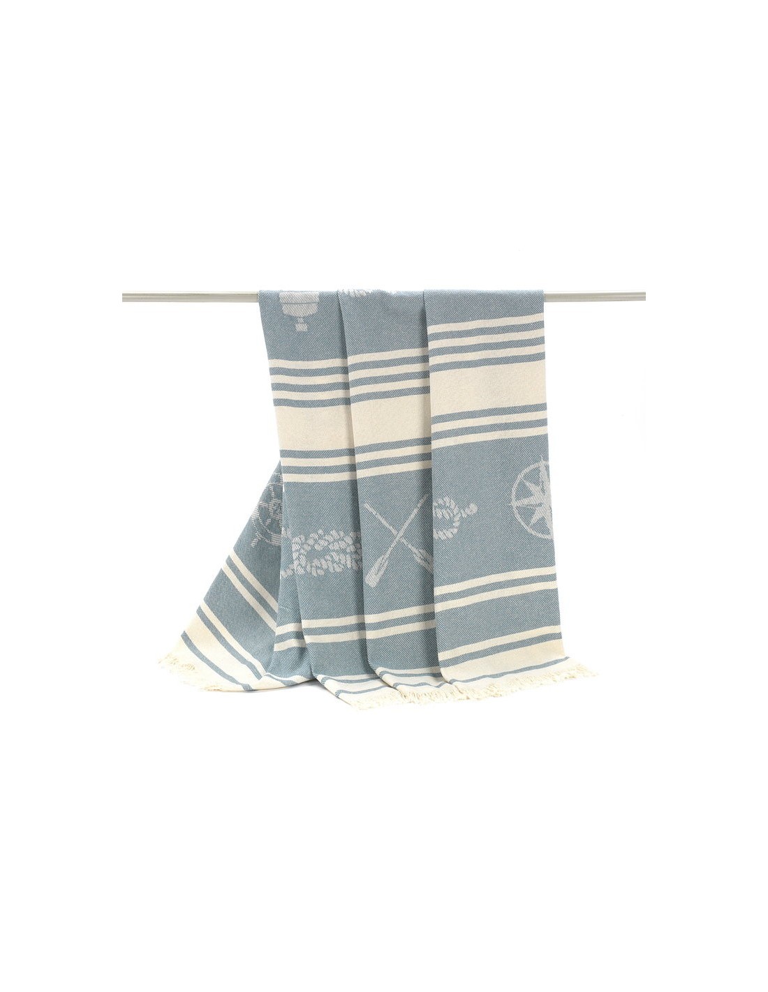 Fouta de algodón reciclado Maca