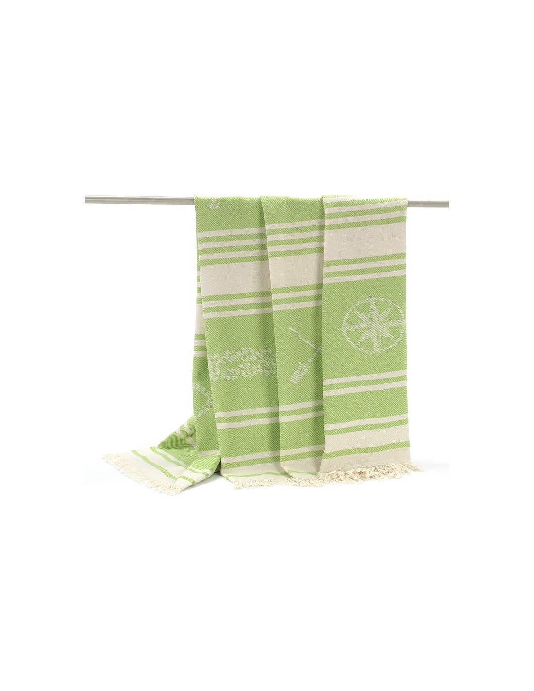 Fouta de algodón reciclado Maca