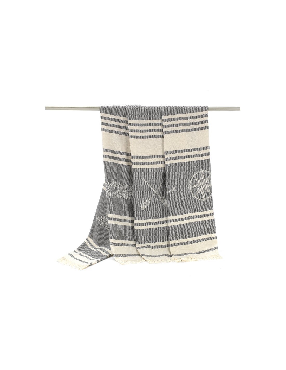 Fouta de algodón reciclado Maca