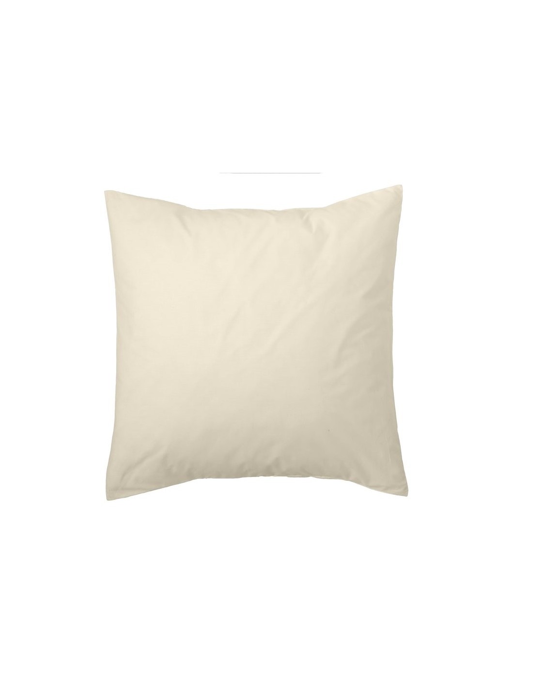 Funda de cojín Combi Lisos. Algodón y poliéster 021-CREMA