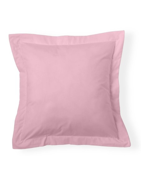 Funda de cojín Combi Lisos. Algodón y poliéster 004-ROSA
