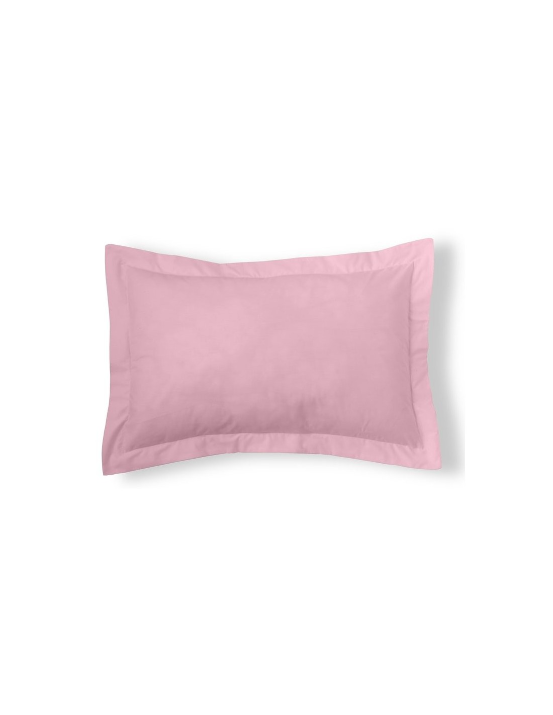 Funda de cojín Combi Lisos. Algodón y poliéster 004-ROSA
