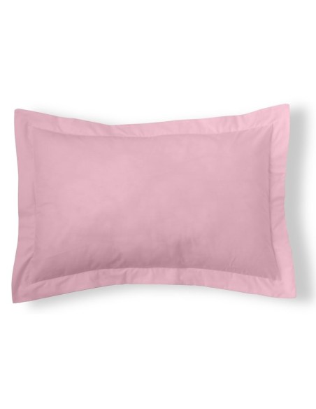 Funda de cojín Combi Lisos. Algodón y poliéster 004-ROSA