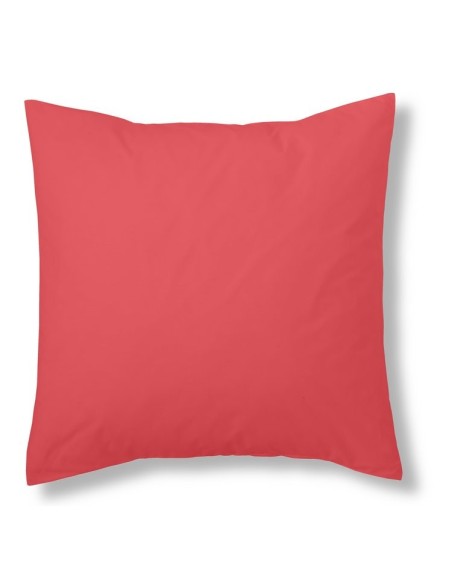 Funda de cojín Combi Lisos. Algodón y poliéster 014-ROJO