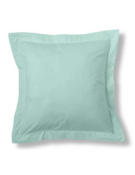 Funda de cojín Combi Lisos. Algodón y poliéster 316-AQUA