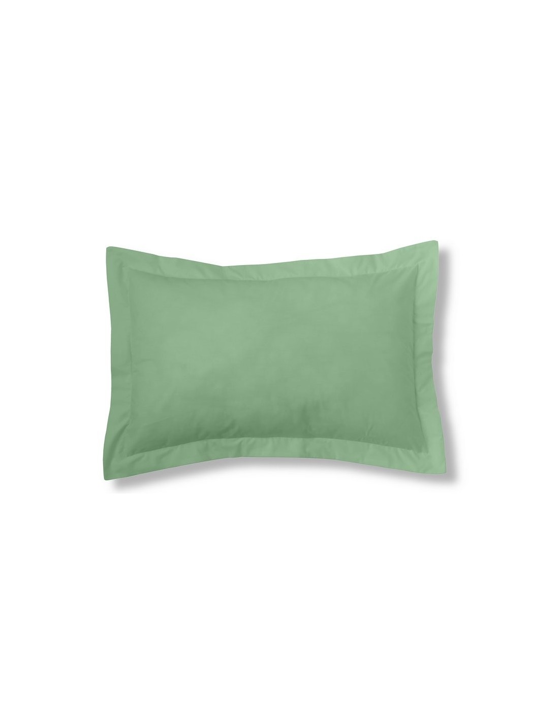 Funda de cojín Combi Lisos. Algodón y poliéster 359-ALBAHACA