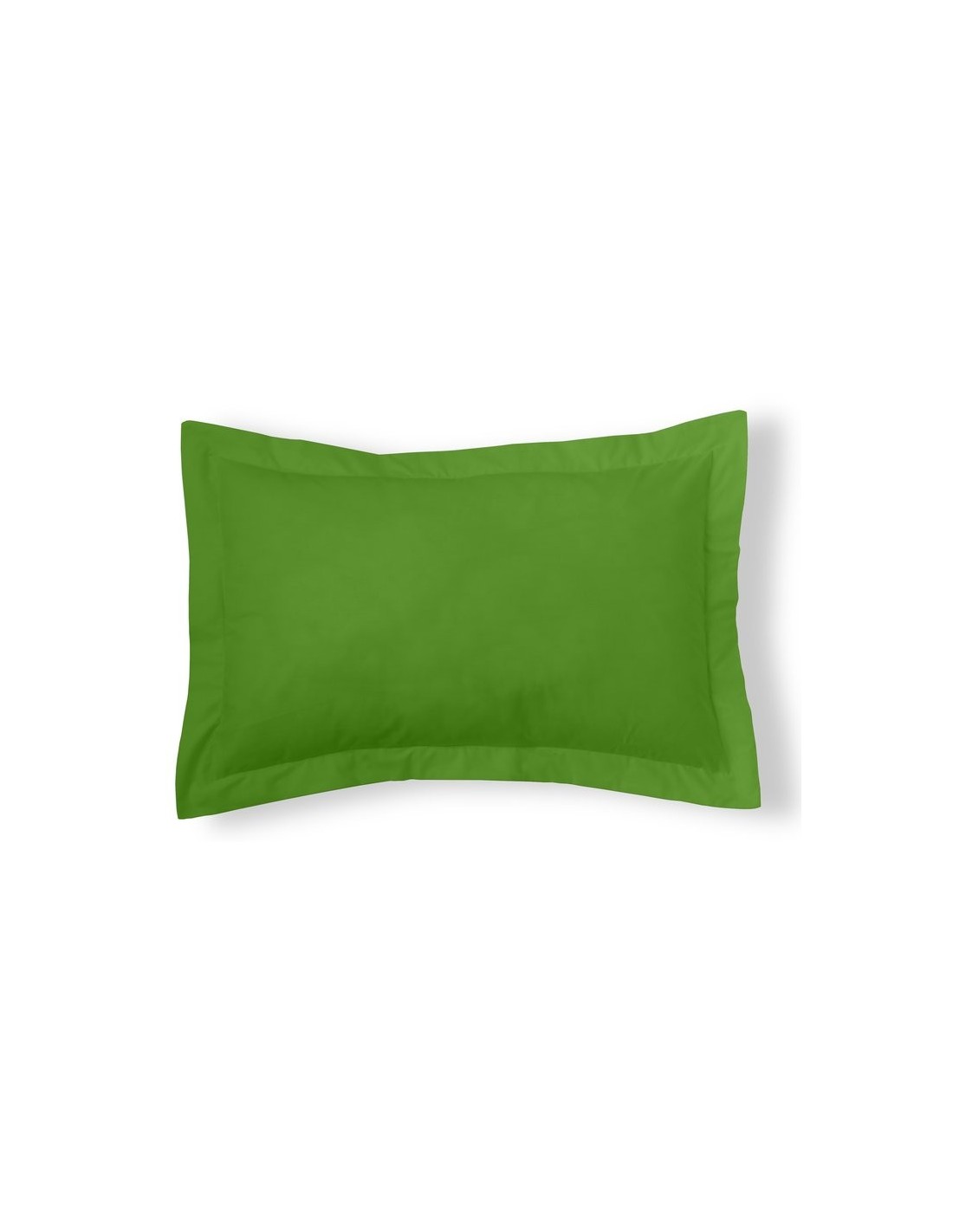 Funda de cojín Combi Lisos. Algodón y poliéster 005-VERDE