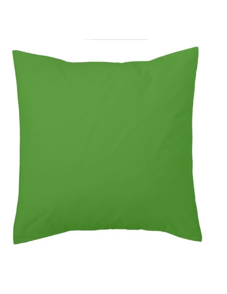 Funda de cojín Combi Lisos. Algodón y poliéster 005-VERDE