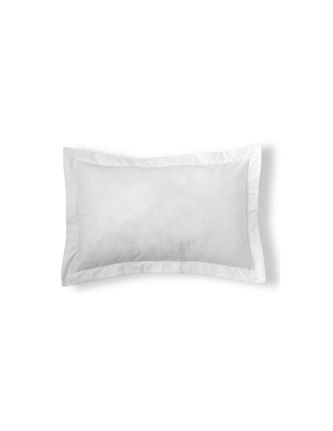 Funda cojín algodón Combi Liso 200 Hilos 001-BLANCO