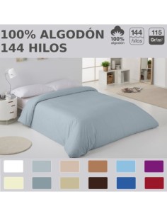 Funda nórdica COMBI LISOS. 100% algodón (144 hilos)
