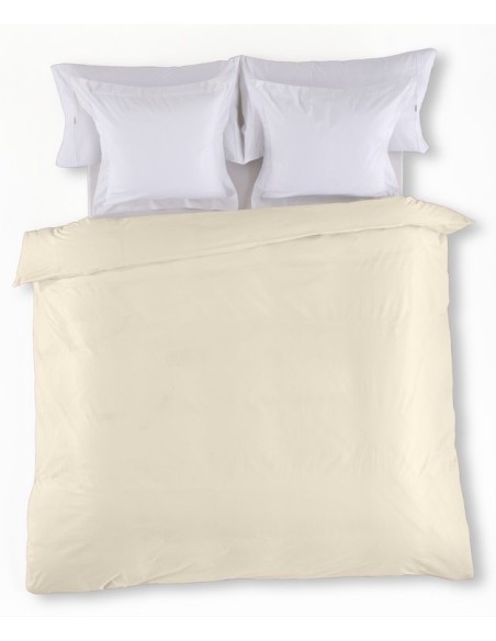 Funda nórdica COMBI LISOS. 100% algodón (144 hilos) 021-CREMA