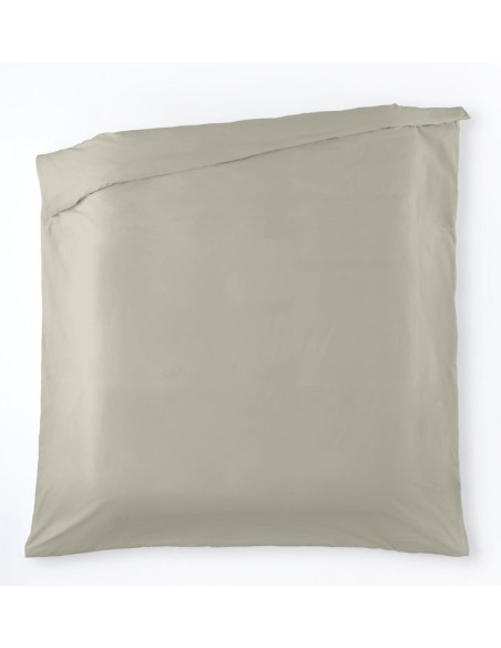Funda nórdica COMBI LISOS. 100% algodón (144 hilos) 138-PIEDRA