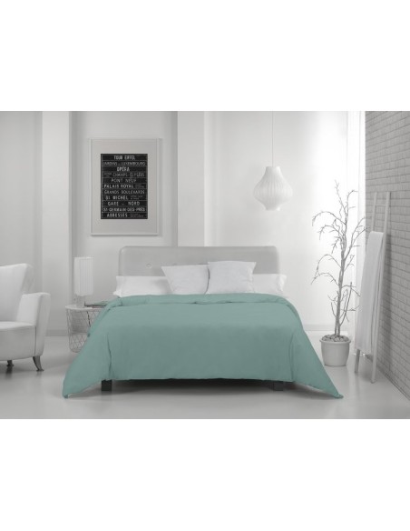 Funda nórdica COMBI LISOS. 100% algodón (144 hilos) 316-AQUA