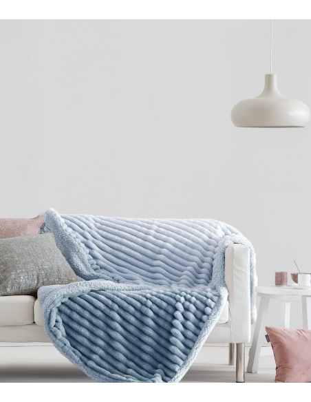 Antilo Manta Sofá Plaid Decoración Sherpa Borreguillo Arlo