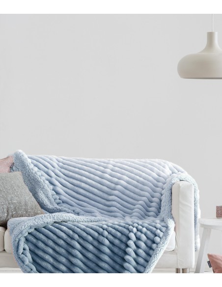 Antilo Manta Sofá Plaid Decoración Sherpa Borreguillo Arlo