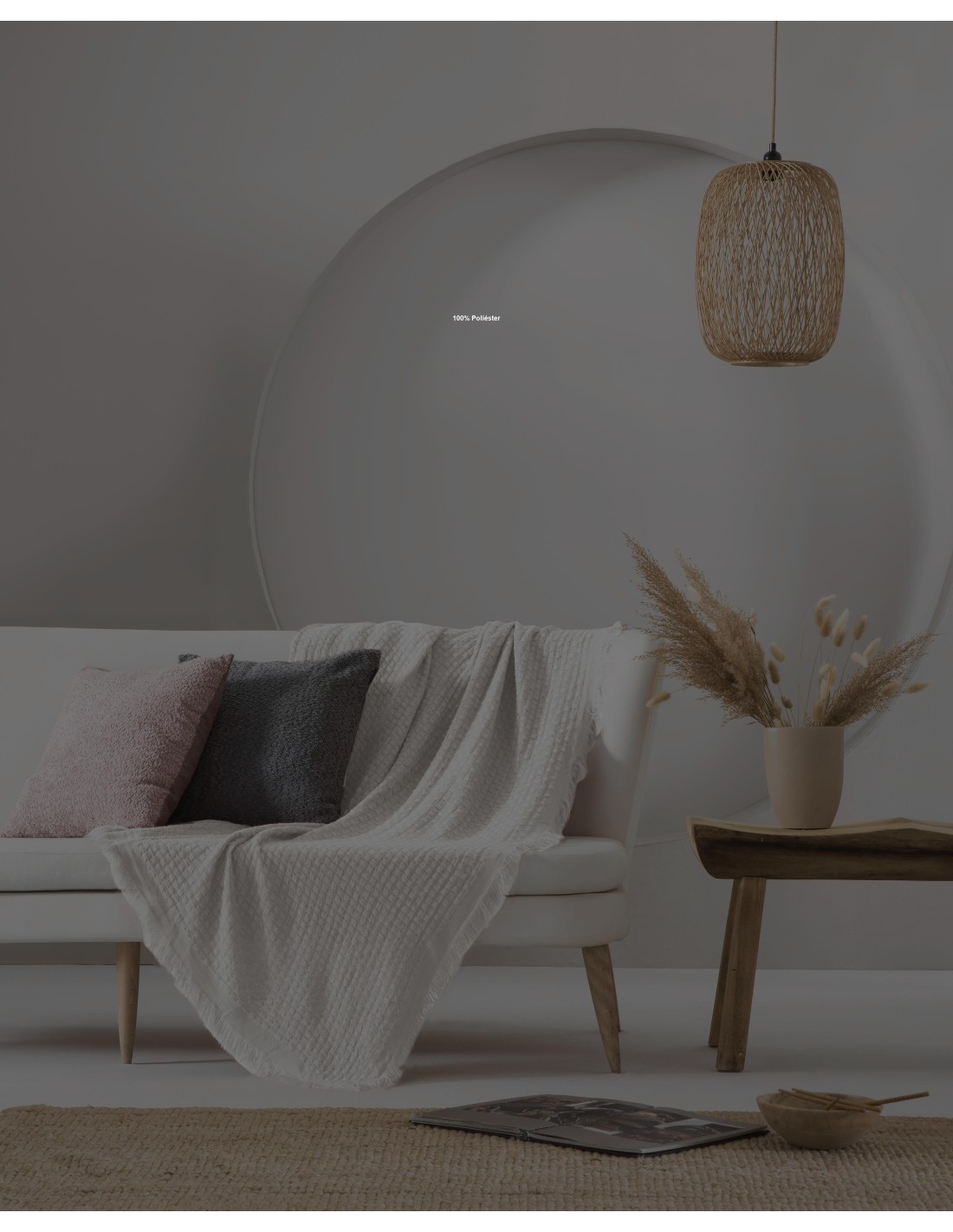 Antilo Manta Sofá Plaid Decoración Ava