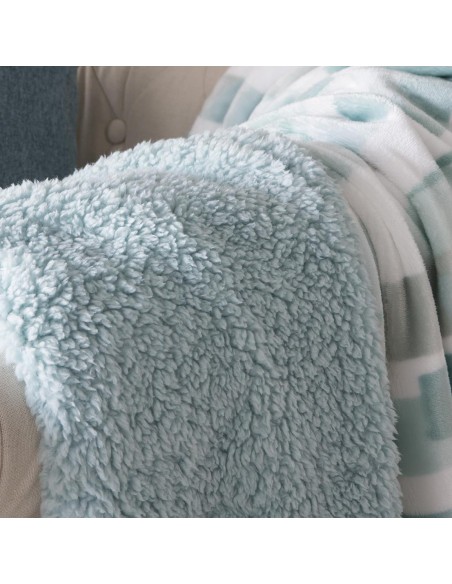 Antilo Manta Sofá Plaid Decoración Borreguillo Sherpa Debor