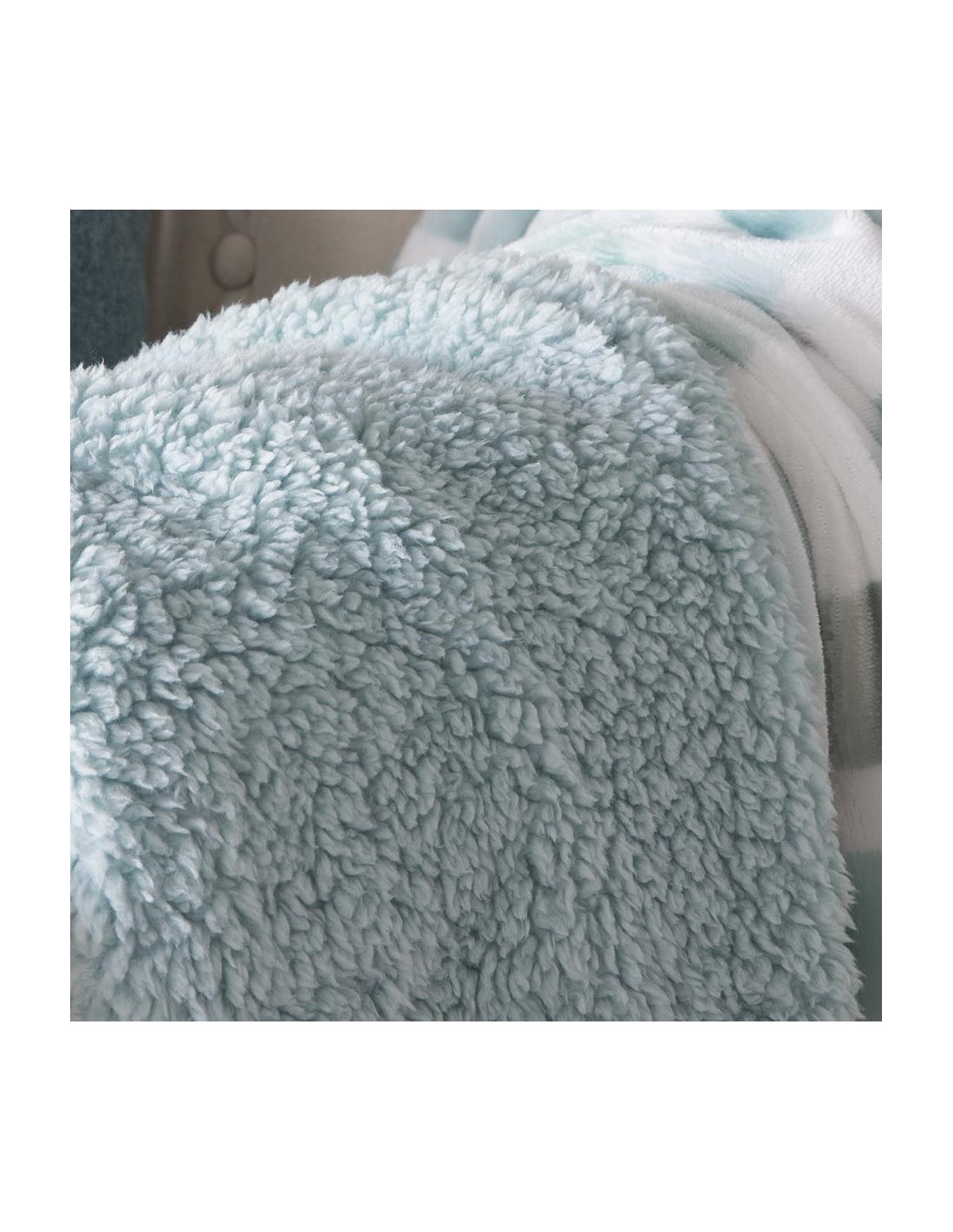 Antilo Manta Sofá Plaid Decoración Borreguillo Sherpa Debor