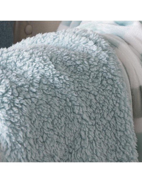 Antilo Manta Sofá Plaid Decoración Borreguillo Sherpa Debor