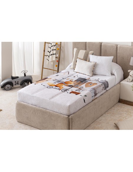 Edredón Ajustable Fox 150 Gramos Comfecciones Paula