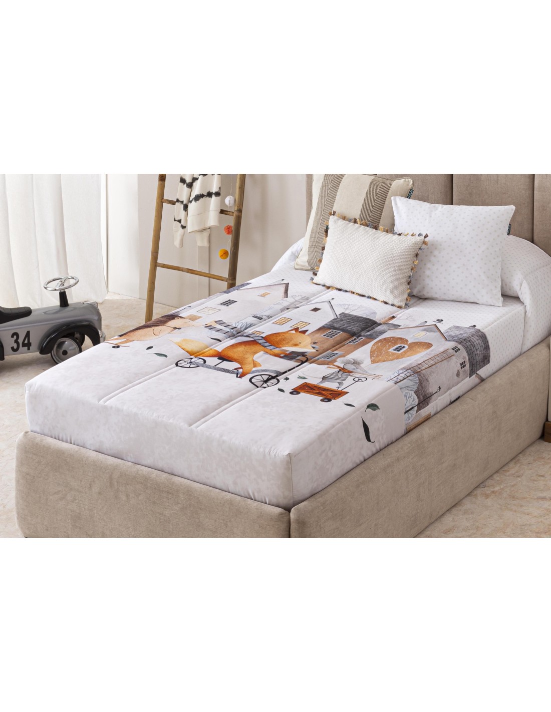 Edredón Ajustable Fox 150 Gramos Comfecciones Paula