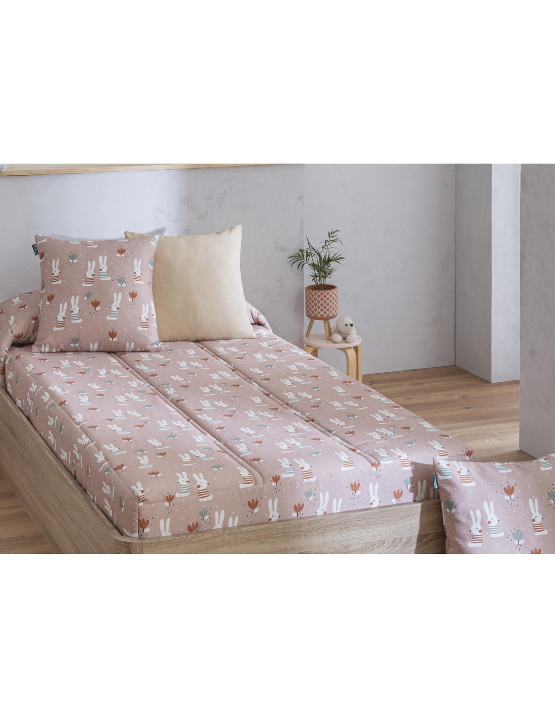 Confecciones Paula Edredón Ajustable Bunny