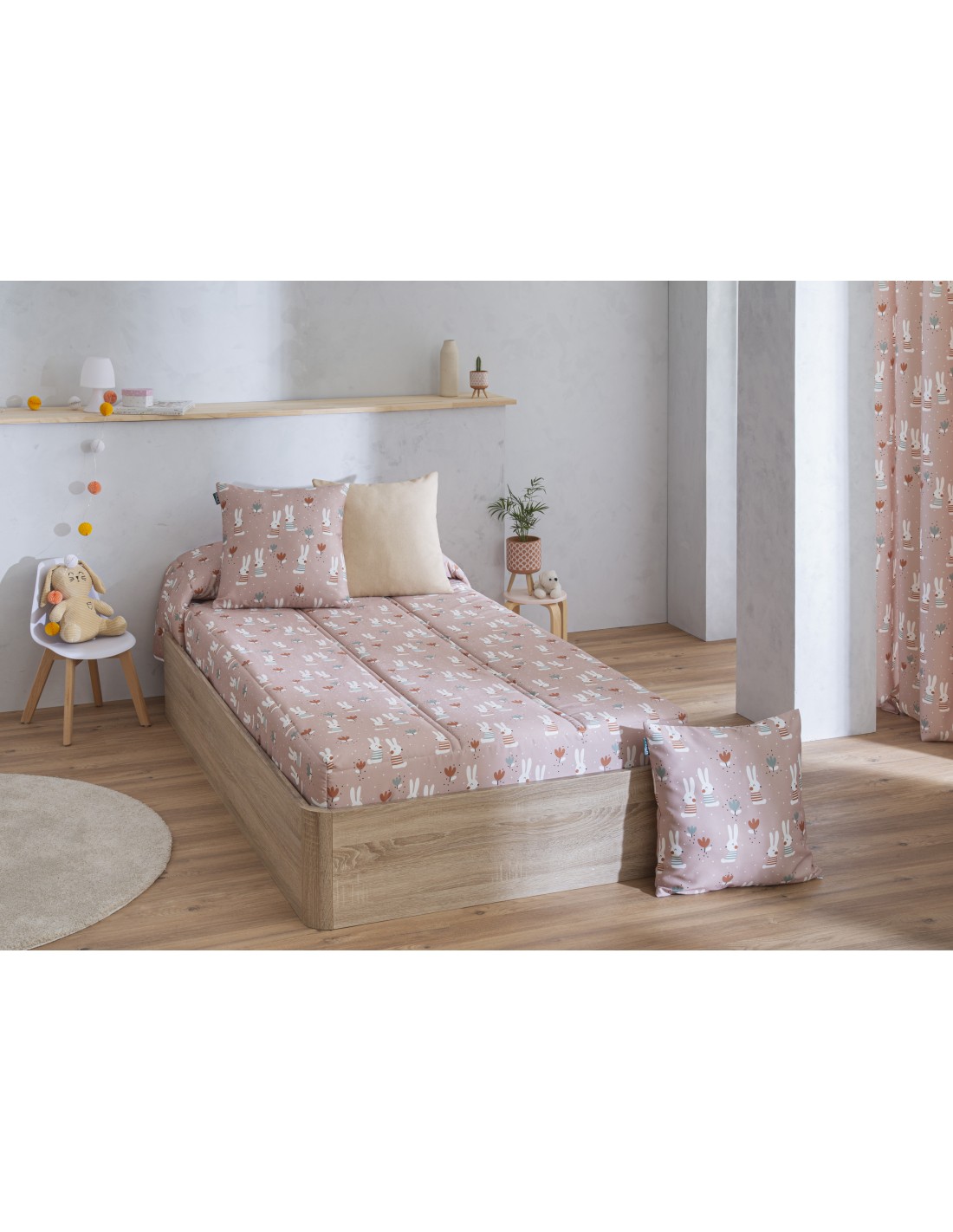Confecciones Paula Edredón Ajustable Bunny