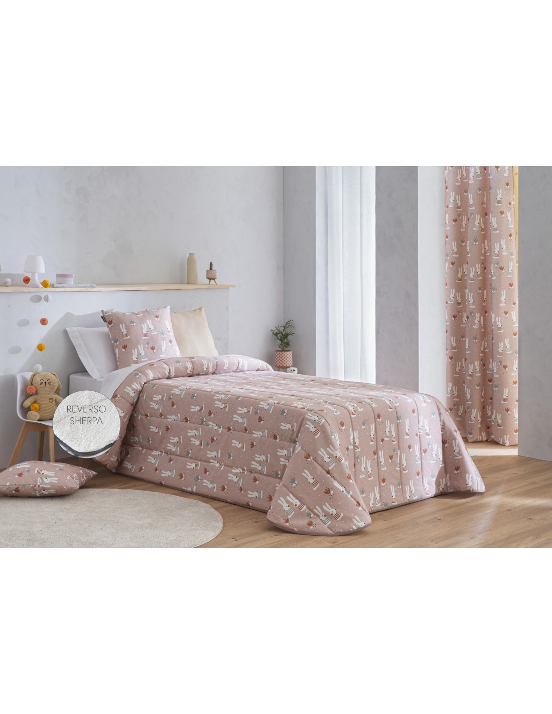 Confecciones Paula Edredón Sherpa Bunny
