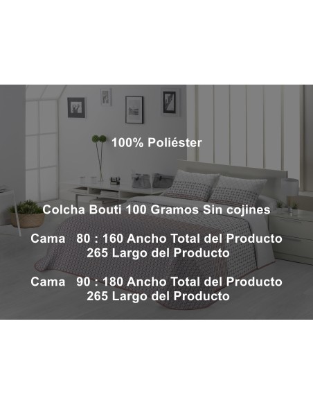 Colcha Bouti Jaipur 100 Gramos Tejidos Jvr
