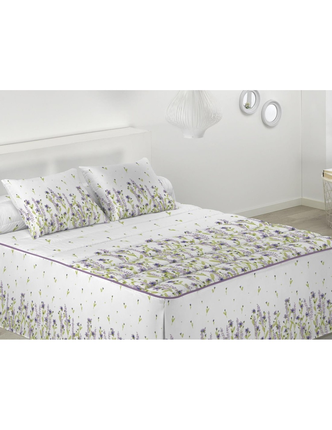 Colcha Edredón Volante 240 Gramos Holly Tejidos Jvr