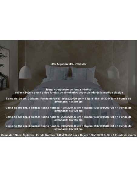 Pierre Cardín Juego Funda Nórdica Zeus