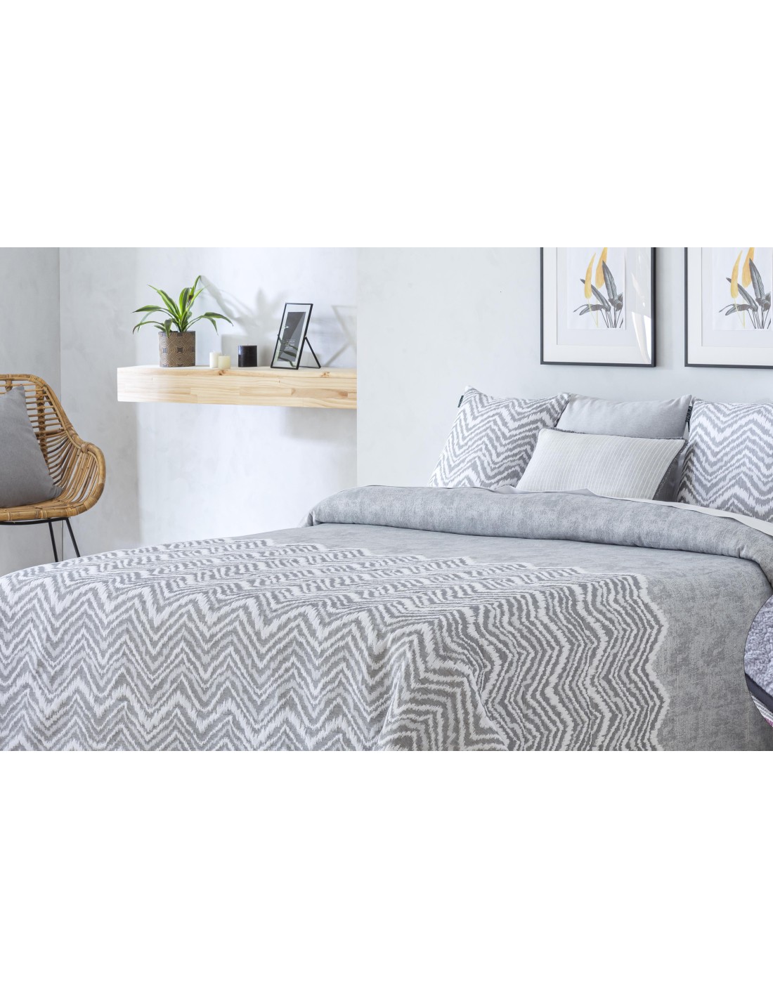 Confecciones Paula Edredón Jacquard Sherpa Bilbao