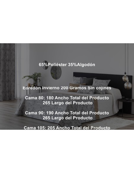 Confecciones Paula Edredón Nórdico Gran Confort 200 Gramos Palma