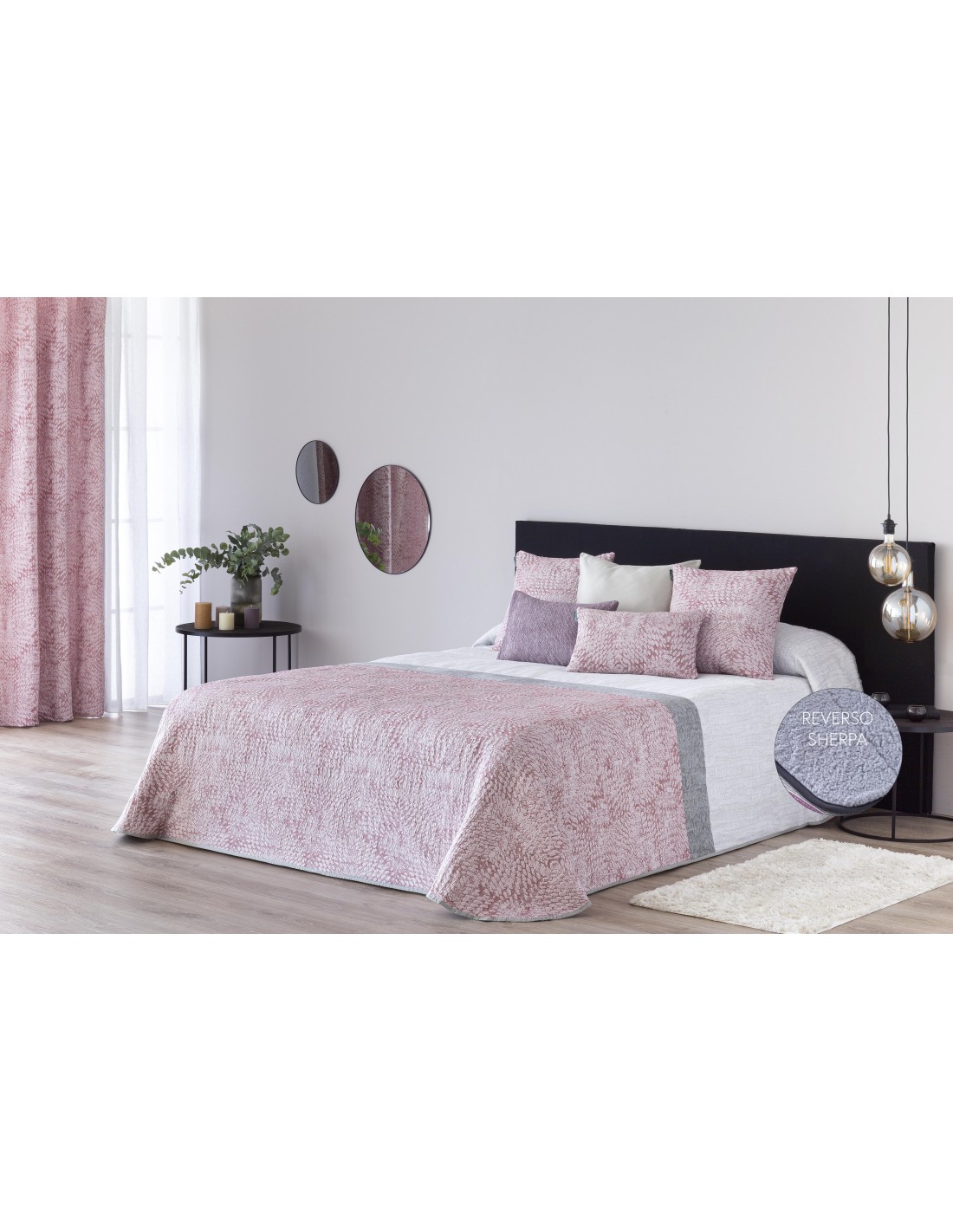 Confecciones Paula Edredón Jacquard Sherpa Palma