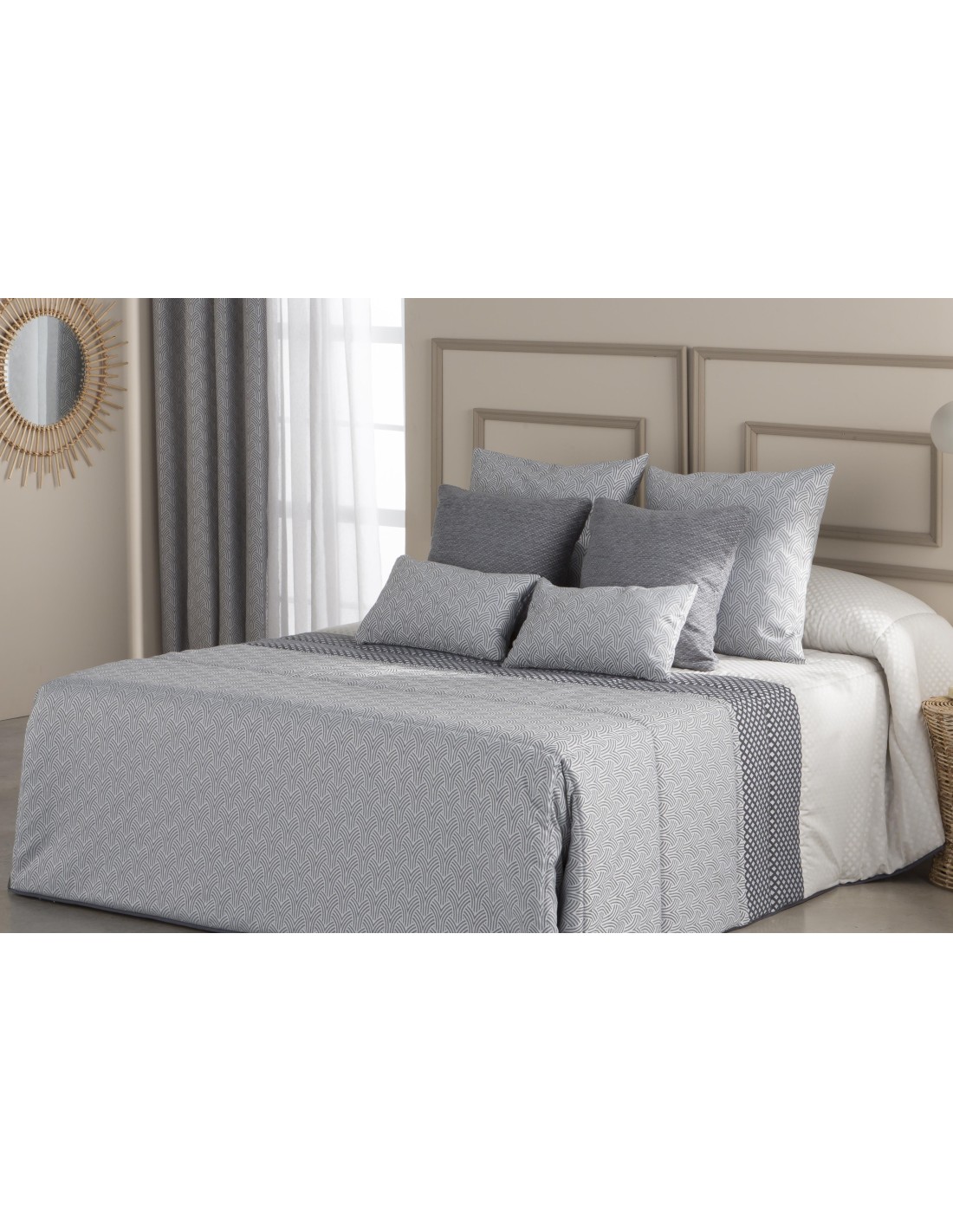 Confecciones Paula Edredón Nórdico Confort Jacquard 200 Gramos Corinto