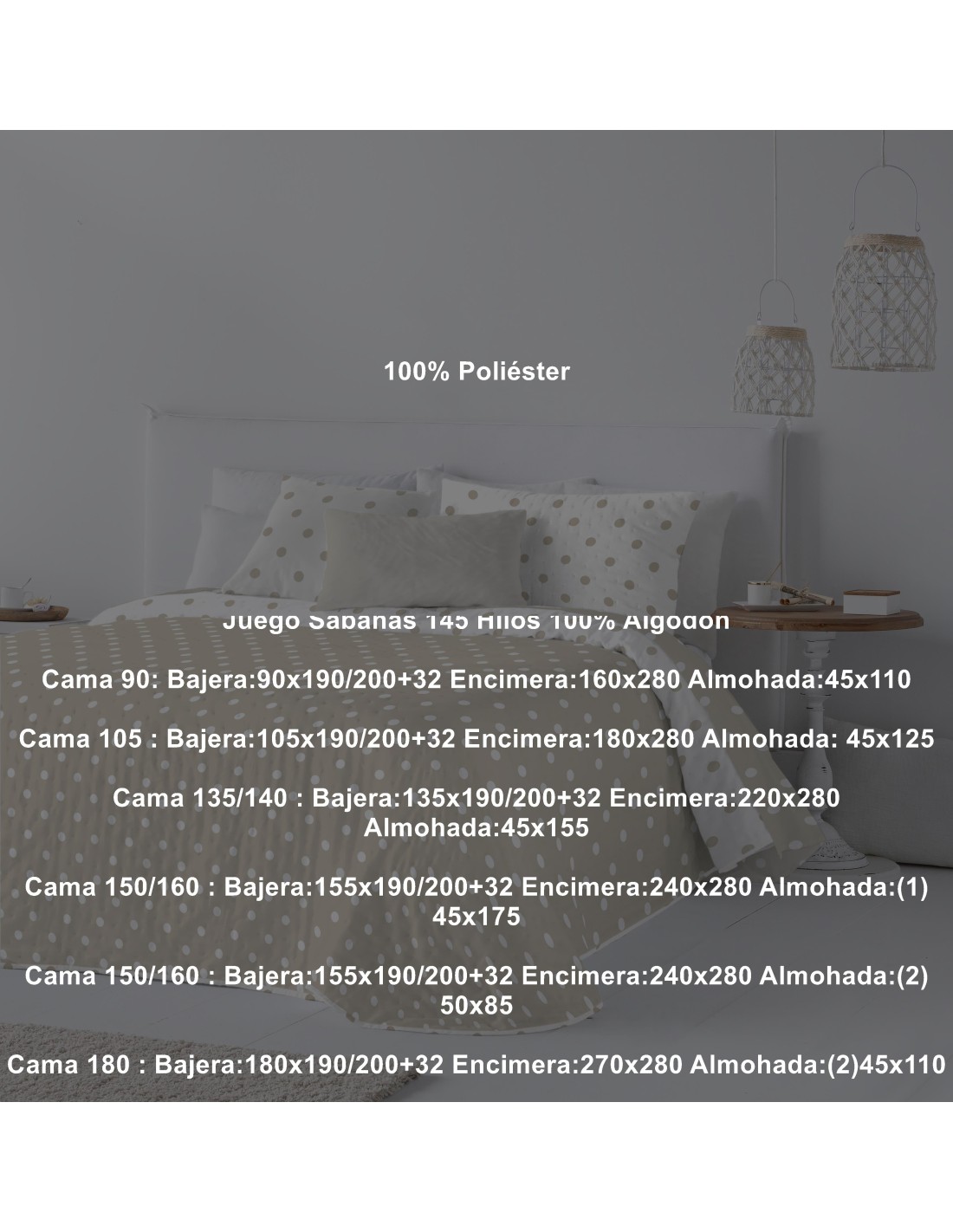 Colcha Bouti Fundeco Jessy Estampado Reversible 100 Gramos