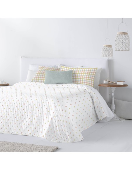 Colcha Bouti Fundeco Kristin Estampado Reversible 100 Gramos
