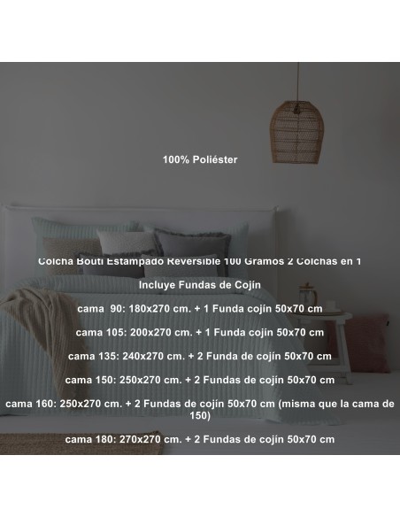 Colcha Bouti Liso Fundeco Azara 150 Gramos