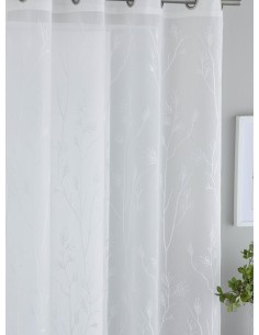 Visillo Bordado Ollaos Loira Fundeco