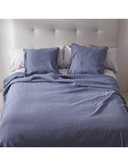 Colcha 100% alg. 003-AZUL