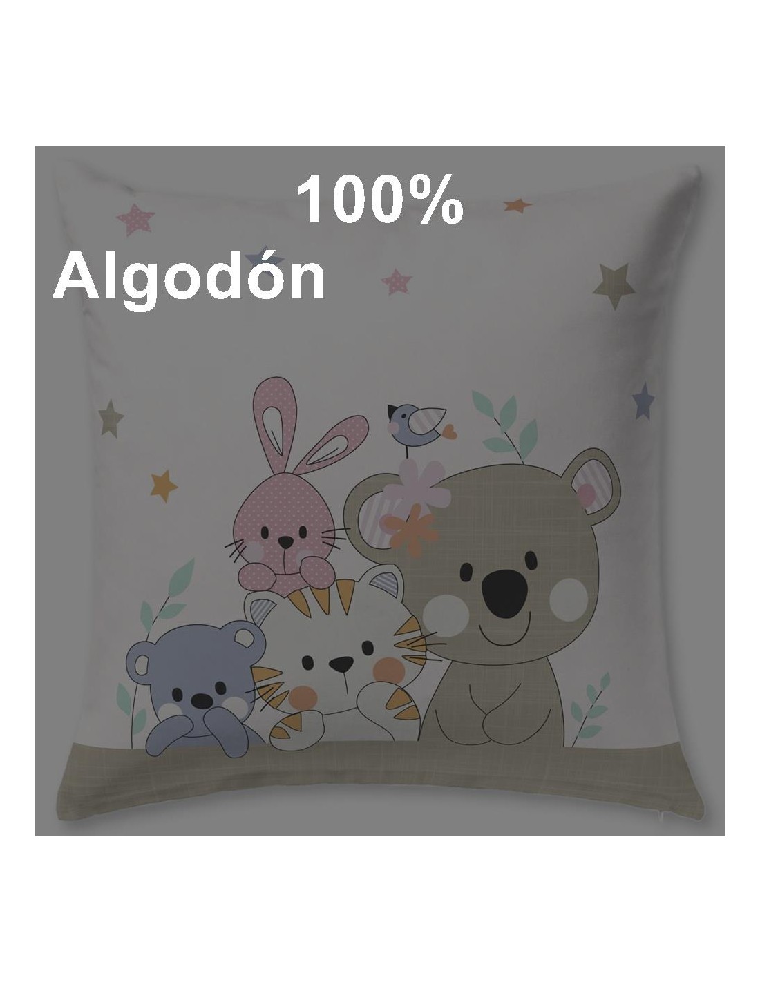 Cojín Algodón Bunny 1
