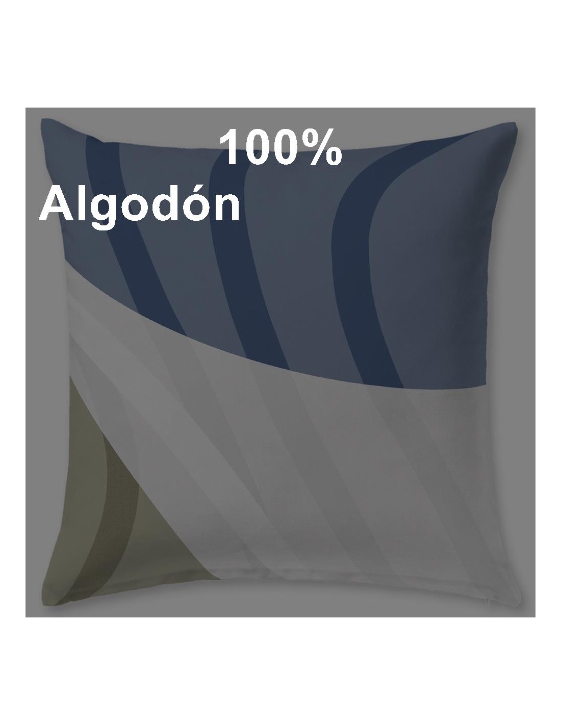Cojín Algodón Onix 1