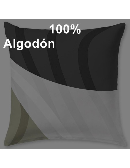 Cojín Algodón Onix 1