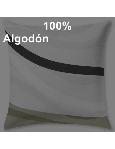 Cojín Algodón Onix 2