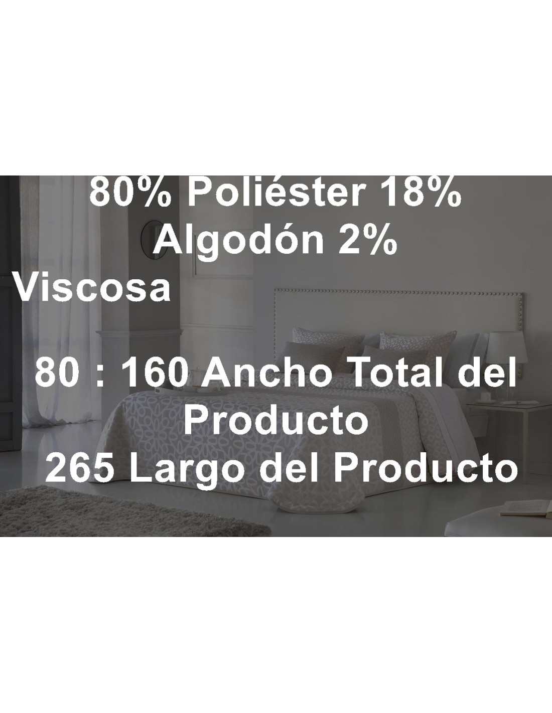 Colcha Bouti JVR 100 Gramos Atenas