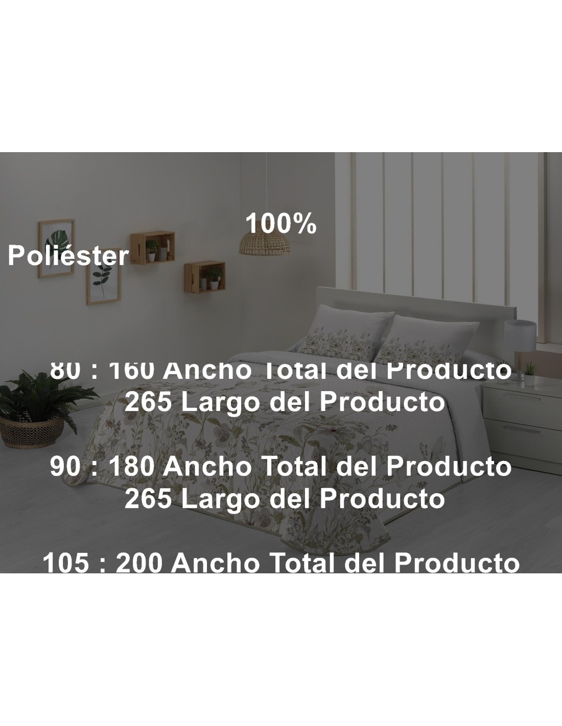 Colcha Bouti JVR 100 Gramos Dalia