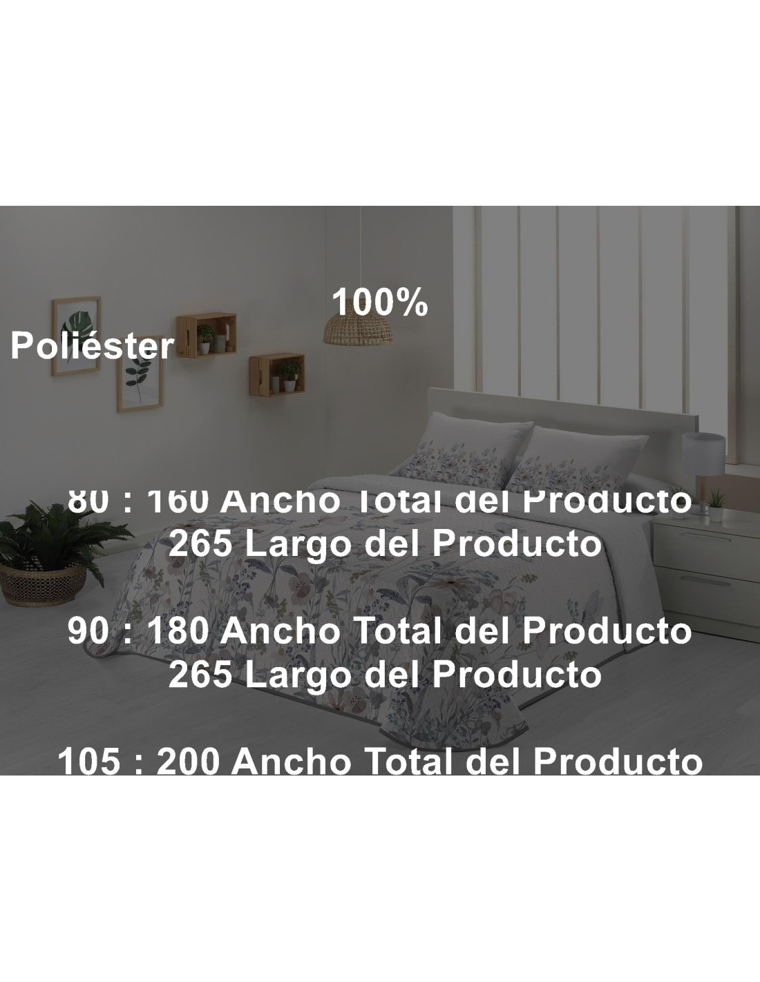 Colcha Bouti JVR 100 Gramos Dalia